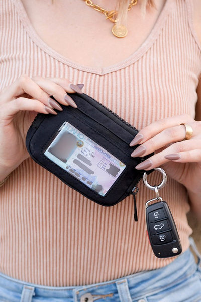 Journey Clippable ID Wallet Pouch - Madison Gable Designs
