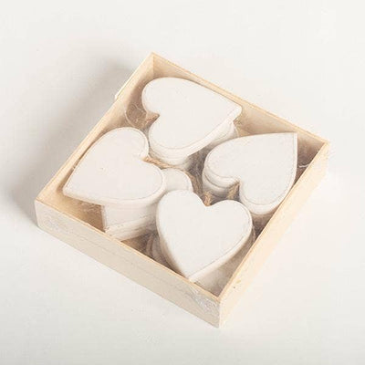 Wooden Hanging Hearts, Set of 12 - Madison Gable Designs